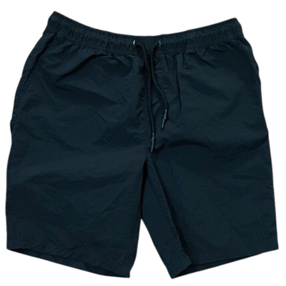LIRA Black Nylon Pull-on Shorts Mens Size Small Casual Athleisure Vacation